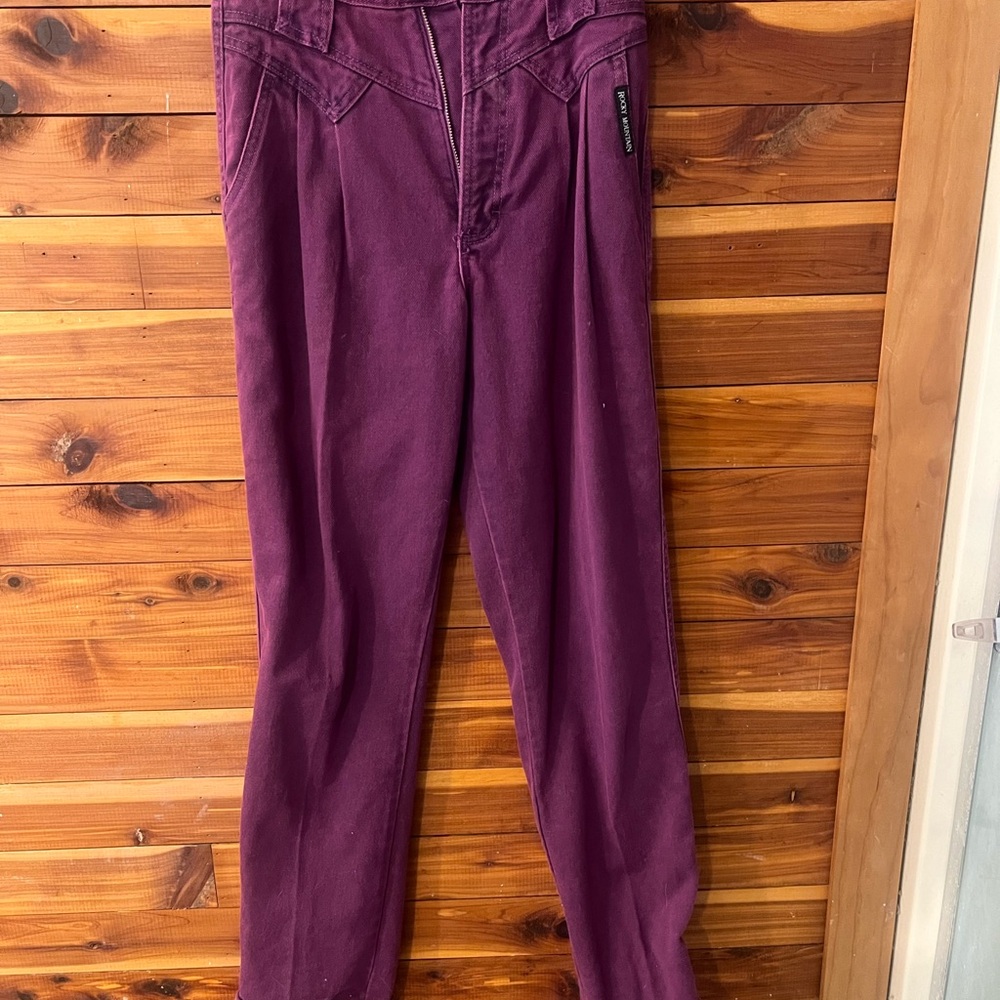 Rockies Purple Women Jeans